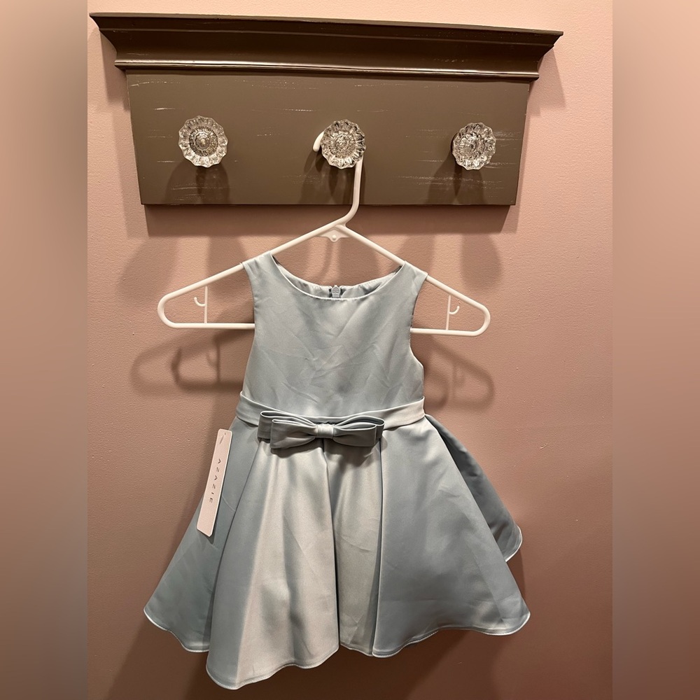 Elegant Light Blue Kids Dress
